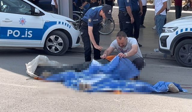 Çöp kamyonunun altında can verdi
