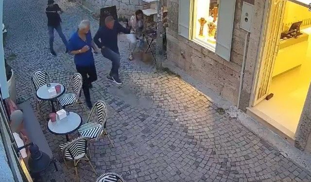 İş adamı Fatih Fil'e silahlı saldırı kamerada