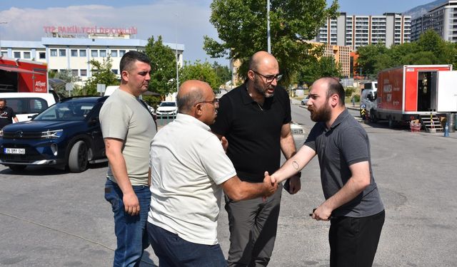 Germencik Belediye Başkanı Zencirci'den Ferdi Zeyrek'e ziyaret