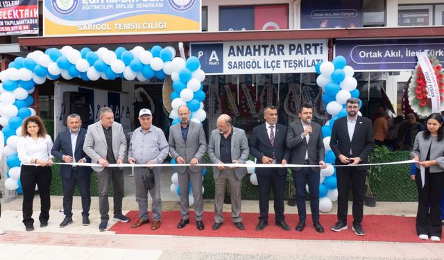 Anahtar Parti’den Sarıgöl’de güçlü mesaj: Her ilçeye teşkilat kurulacak
