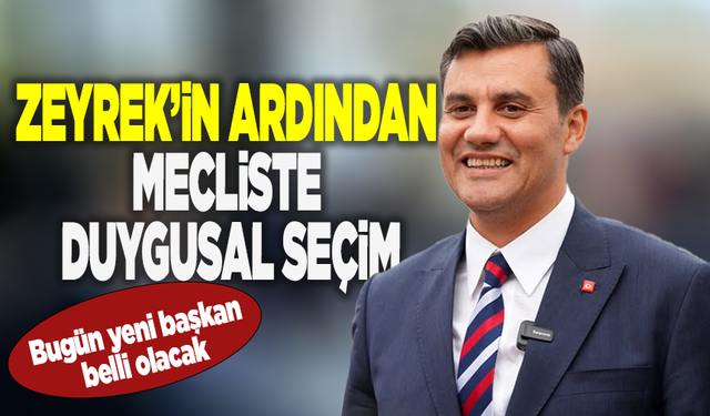 Manisa’da yeni başkan seçimi için gözler mecliste