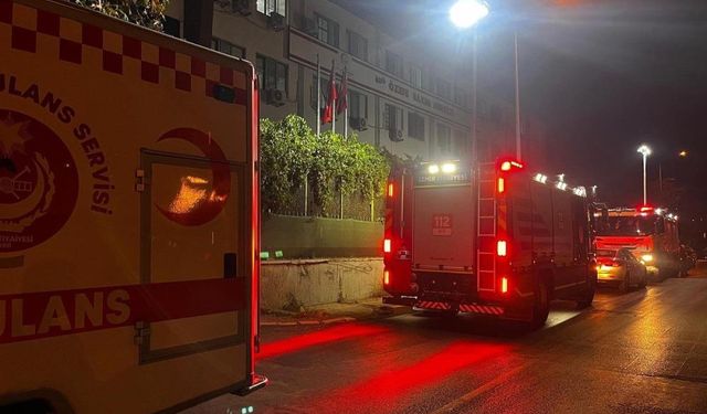 Engelli bakımevinde yangın