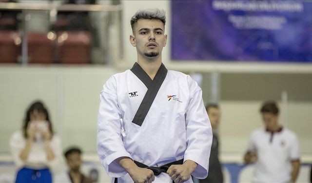 Milli tekvandocu Muhammed Emir Yılmaz, FISU 2025'te gümüş madalya kazandı