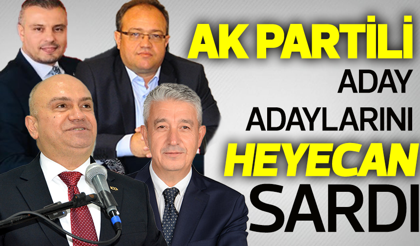 AK Parti Manisa’da Temayül heyecanı