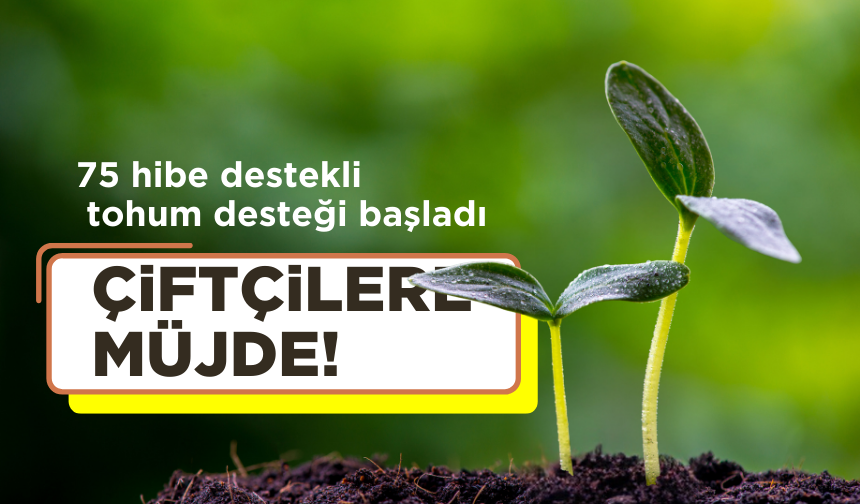 Manisalı çiftçilere tohum desteği