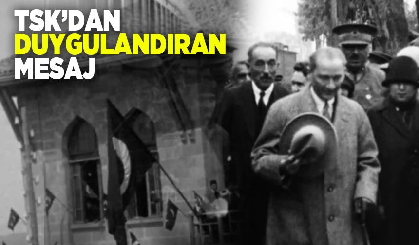 TSK'dan duygulandıran Cumhuriyet Bayramı mesajı