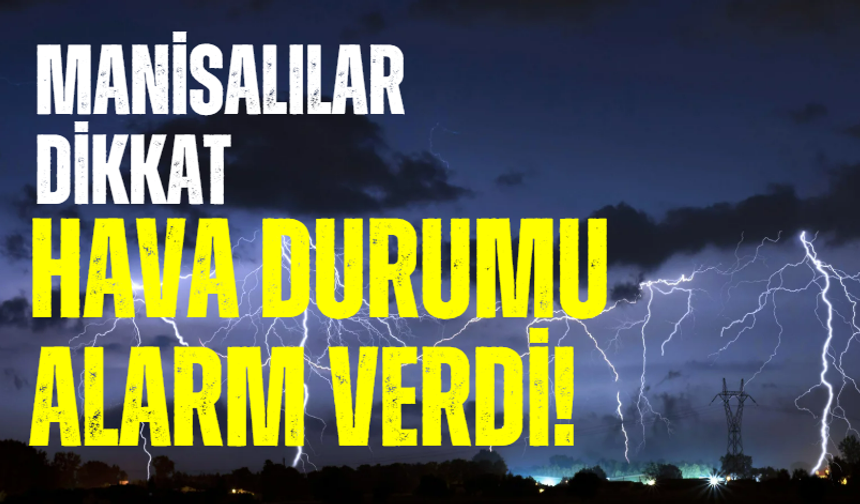 21 Kasım 2024 Manisa hava durumu