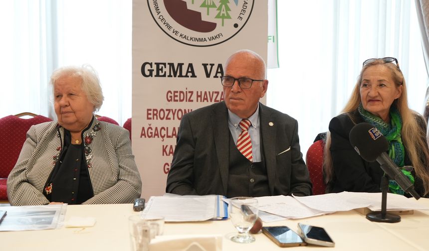 GEMA Vakfı Gediz Nehrini en çok kirleten bölgeleri açıkladı