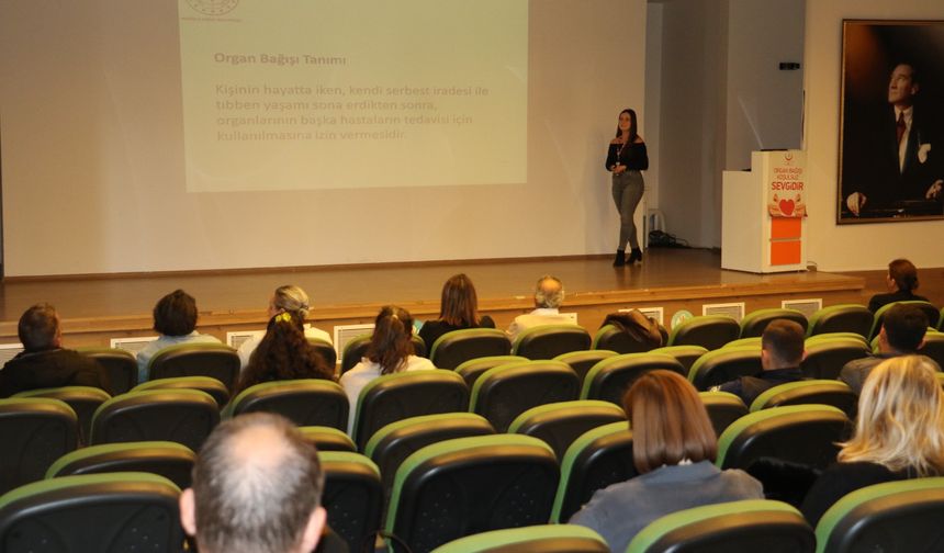 Manisa’da organ bağışı farkındalık eğitimi