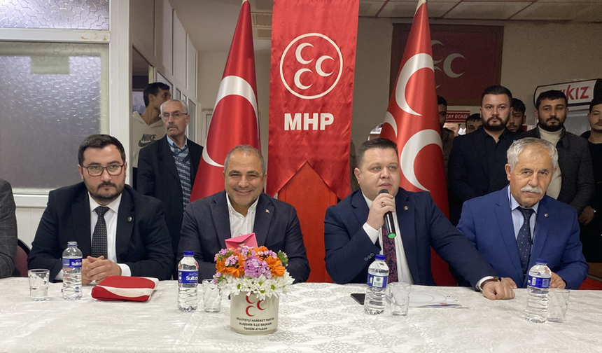 MHP Alaşehir İlçe Başkanlığı görevine Tahsin Atılgan atandı