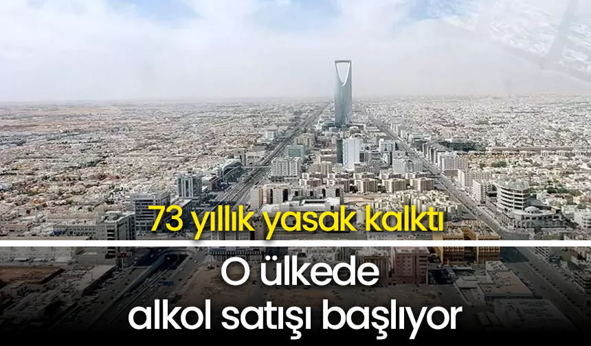 73 yıllık yasak kalkıyor: O ülkede alkol satışı başlıyor