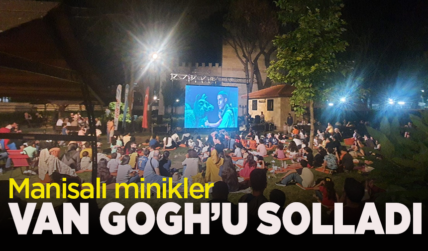 Minikler Şehzadeler Parkı’nda kazıya girdi, Van Gogh’u solladı!