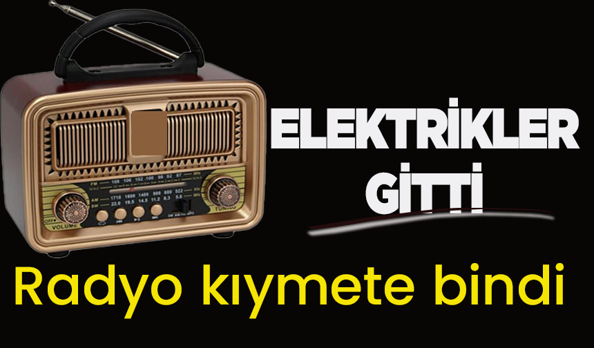 İspanya ve Portekiz'deki elektrik kesintisi iletişimde pilli radyonun önemini hatırlattı