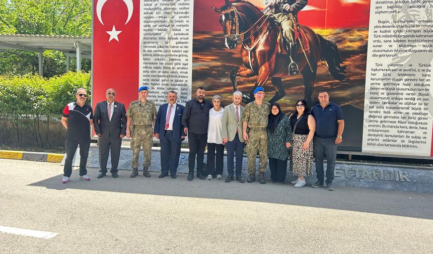 Kahramanlık ve vefa aynı sofrada birleşti