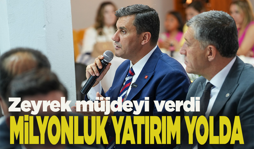 Muhtarlarla buluştu, milyonluk yatırımı açıkladı! Zeyrek’ten Köprübaşı’na dev plan