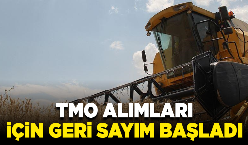 TMO alımları için geri sayım başladı! Çiftçiler dikkat