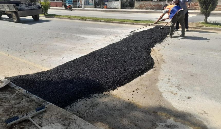 Sarıgöl Belediyesi'nden ilçe genelinde yoğun mesai