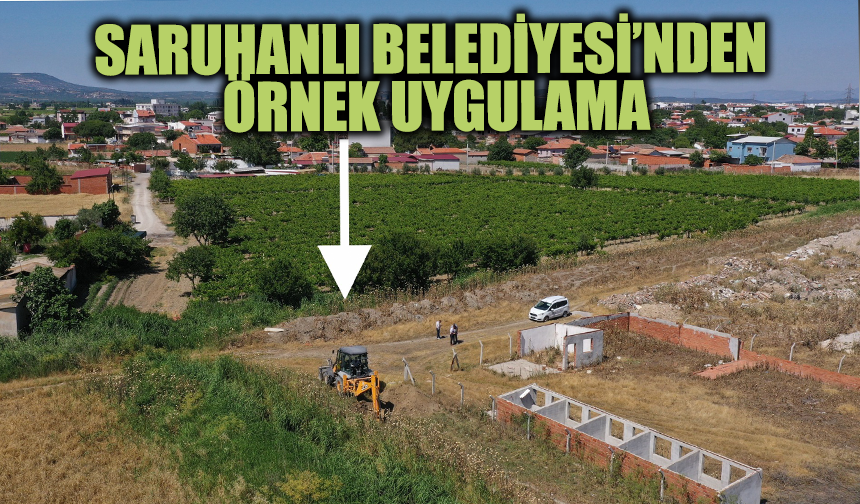 Saruhanlı Belediyesi’nden Kurban Bayramı Öncesi Örnek Uygulama