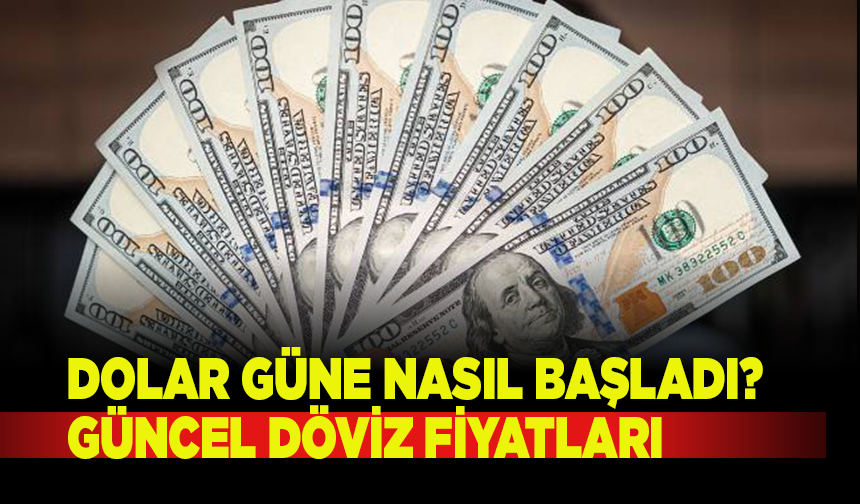 1 Haziran ayın il günü dolar güne nasıl başladı? Güncel döviz fiyatları