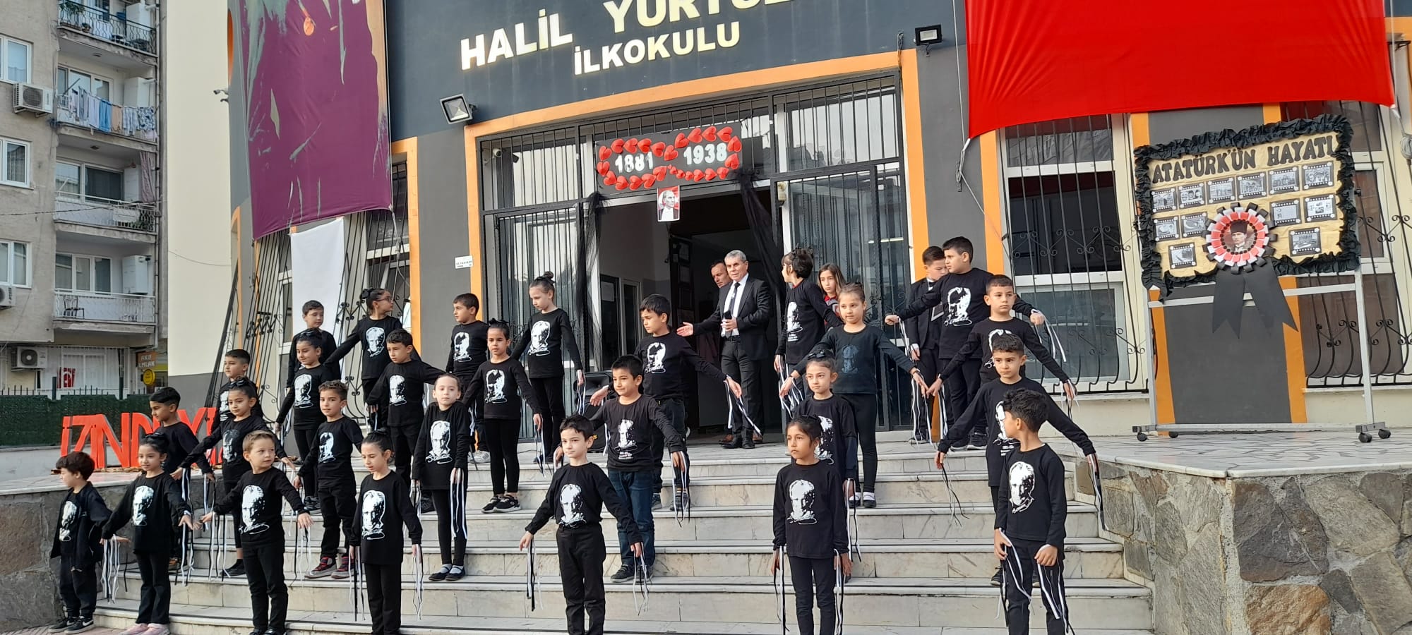 HALİL YURTSEVEN İLKOKULU ATATÜRK'Ü ANDI (7)