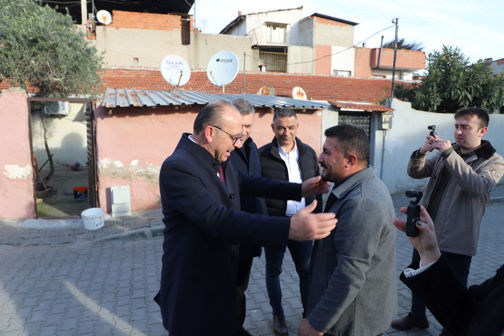 Başkan Çetin Akın’dan Turgutlu’da Hizmet Turu (Görüntülü) 8