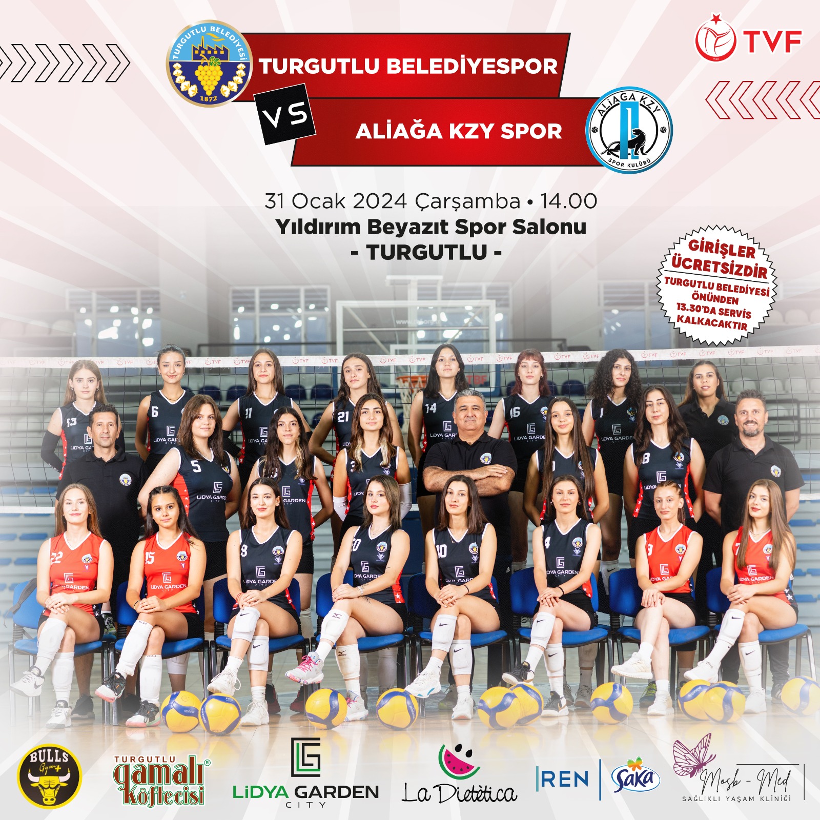 Turgutlu Belediyesi Kadın Voleybol Takımı Son Maçına Çıkıyor 1