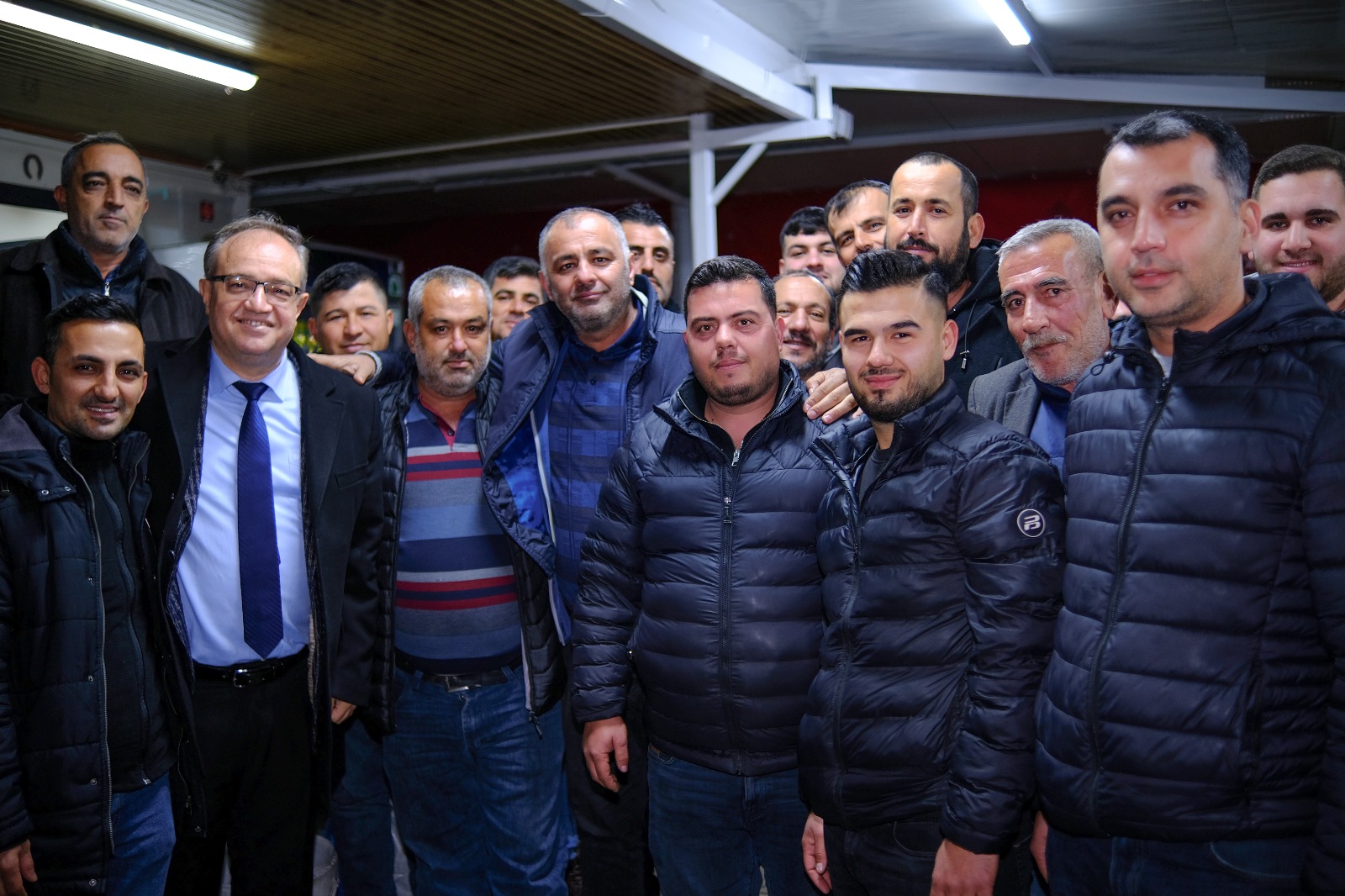 AK Partili Tonguç'un miting havasında geçen Sancalklıbozköy ziyareti-5