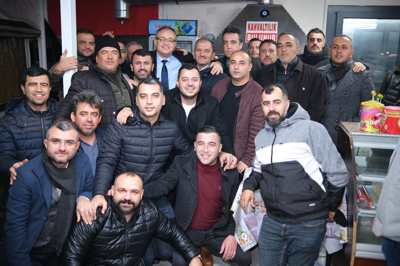 AK Partili Tonguç'un miting havasında geçen Sancalklıbozköy ziyareti-11