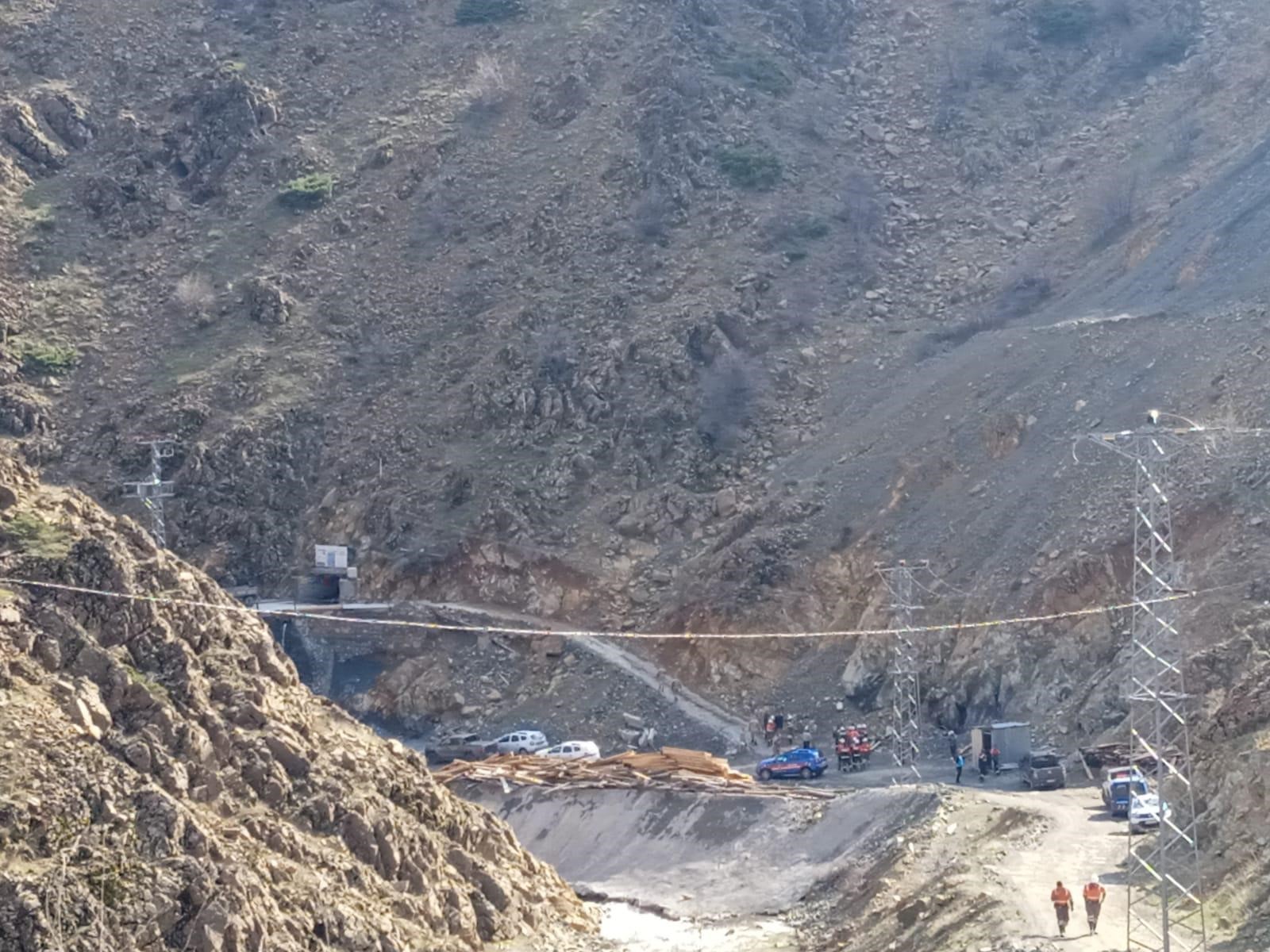 Elazığ’da Maden Ocağında Göçük 2 Yaralı (2)