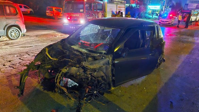 Izmirde Trafik Kazası1