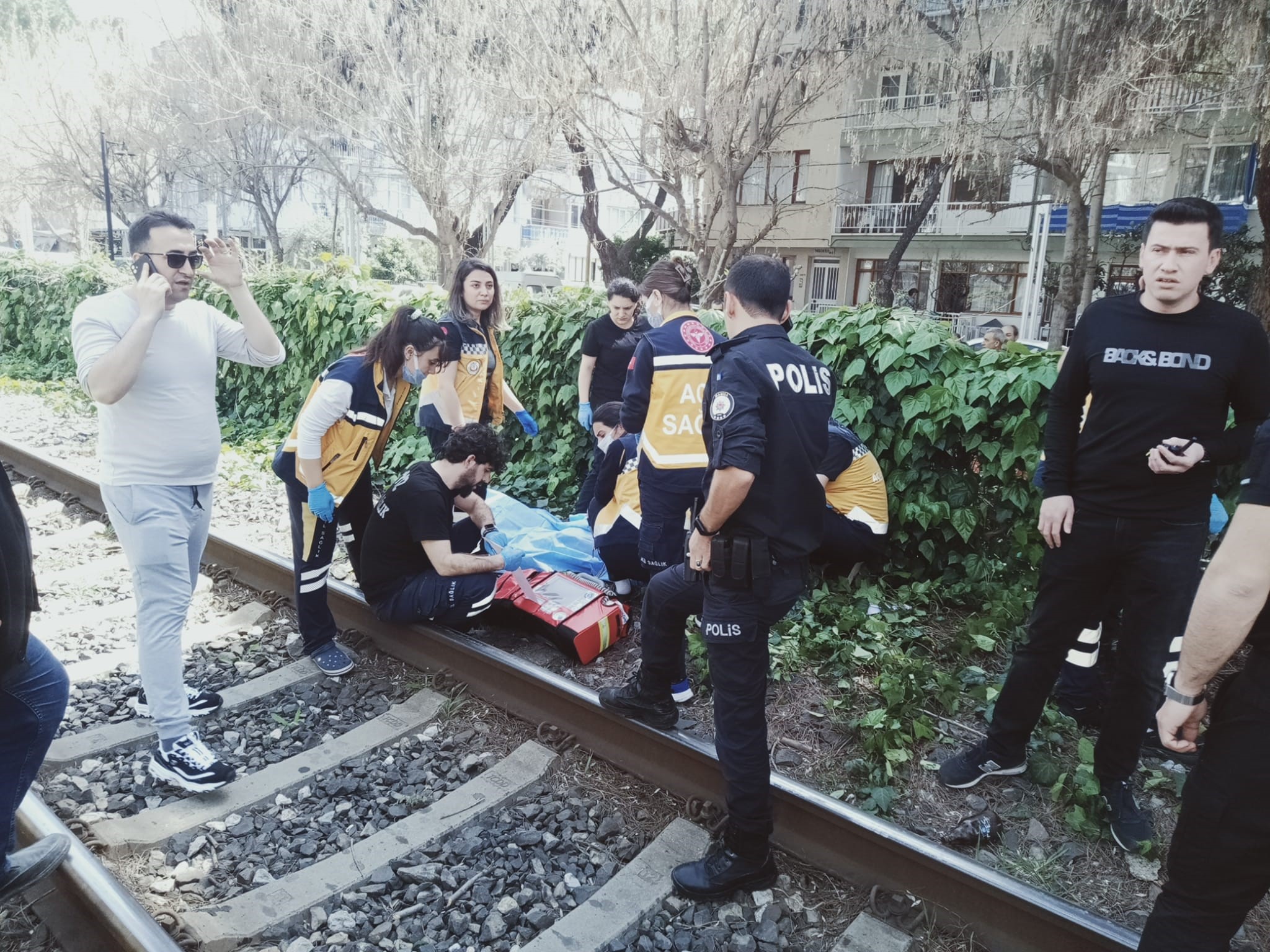 Manisa'da Feci Kaza! Kadın Yolcu Treninin Altında Kaldı (6)