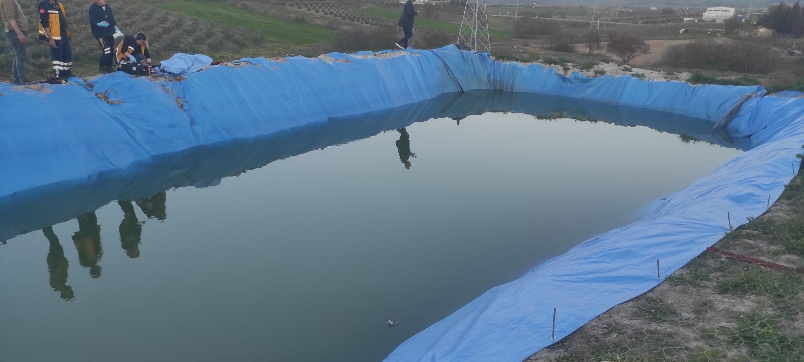 Manisa’da Sulama Havuzuna Düşen Bir Kişi Hayatını Kaybetti (2)