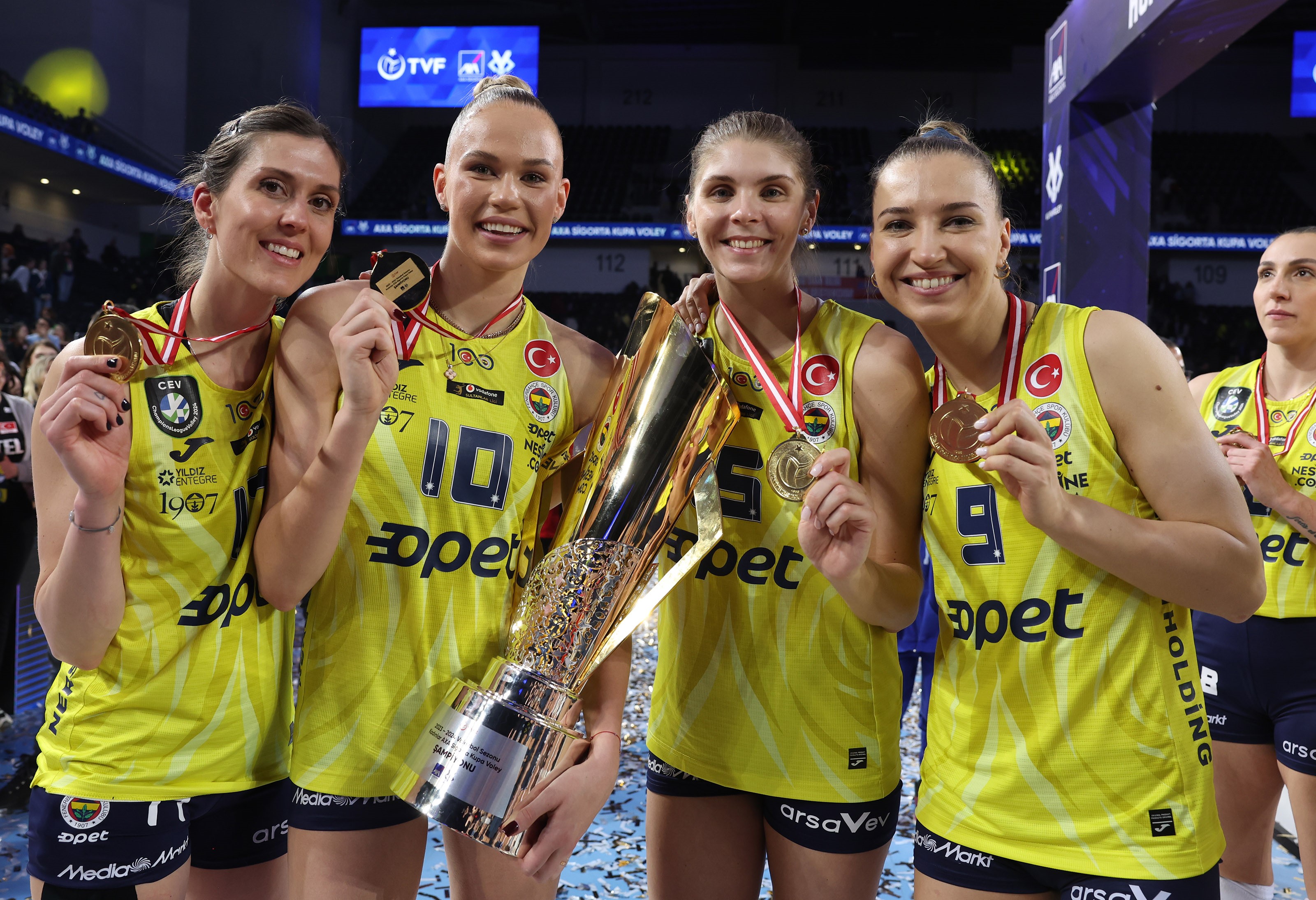 Fenerbahçe Kupa Voley’in Şampiyonu Oldu (7)