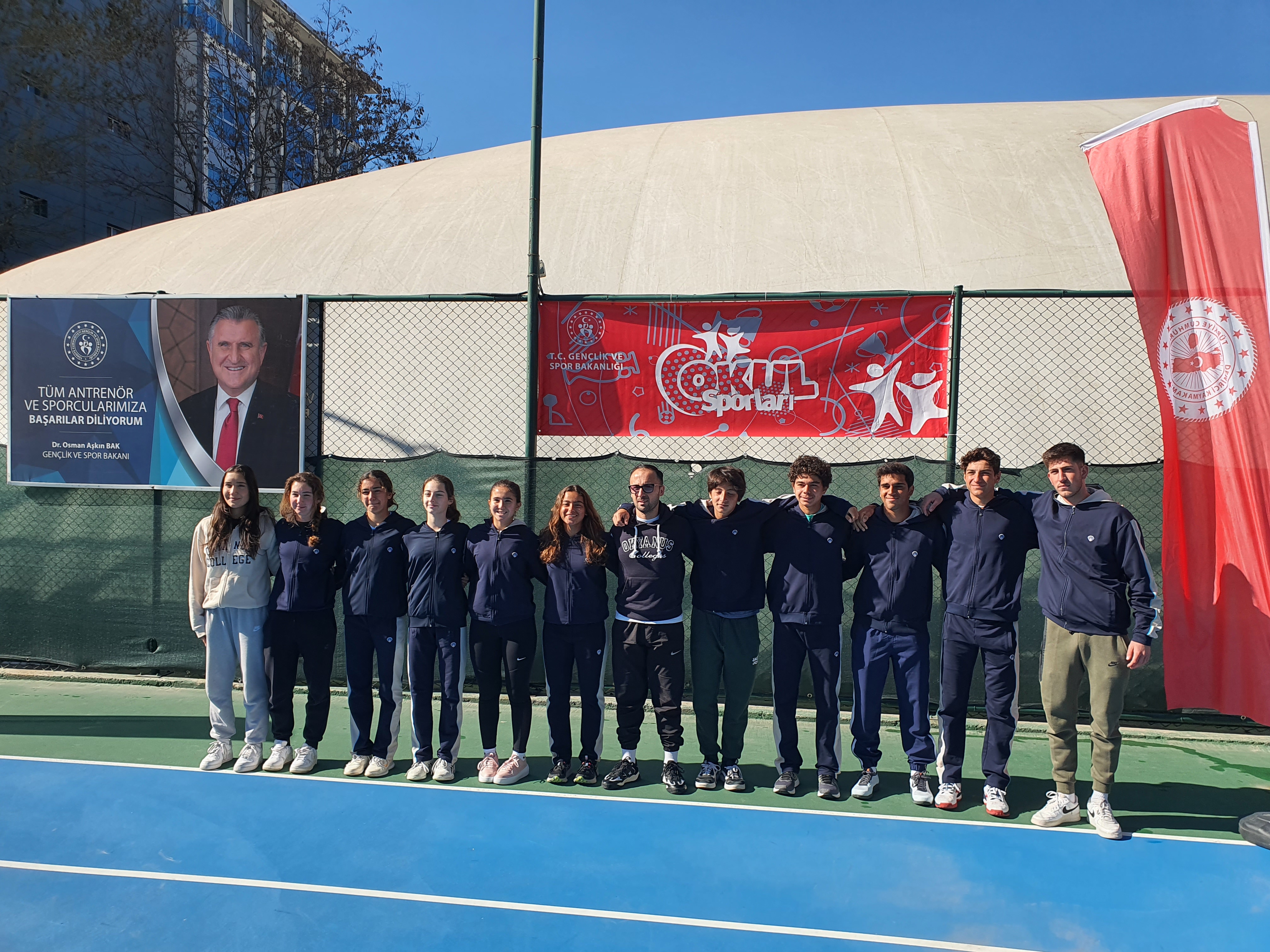 Okul Sporları Gençler Tenis Grup Müsabakaları Manisa'da Başladı (2)