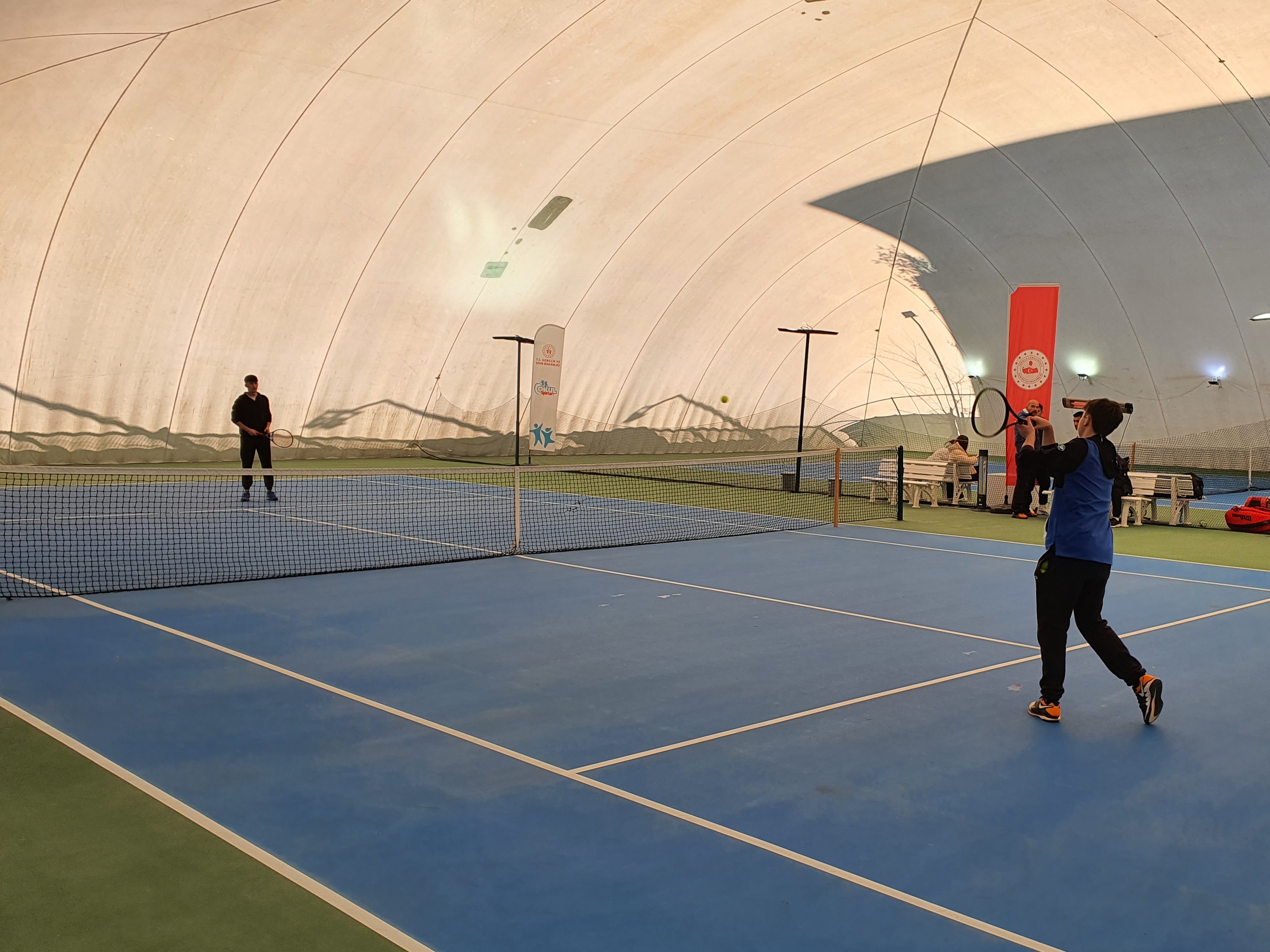 Okul Sporları Gençler Tenis Grup Müsabakaları Manisa'da Başladı (4)