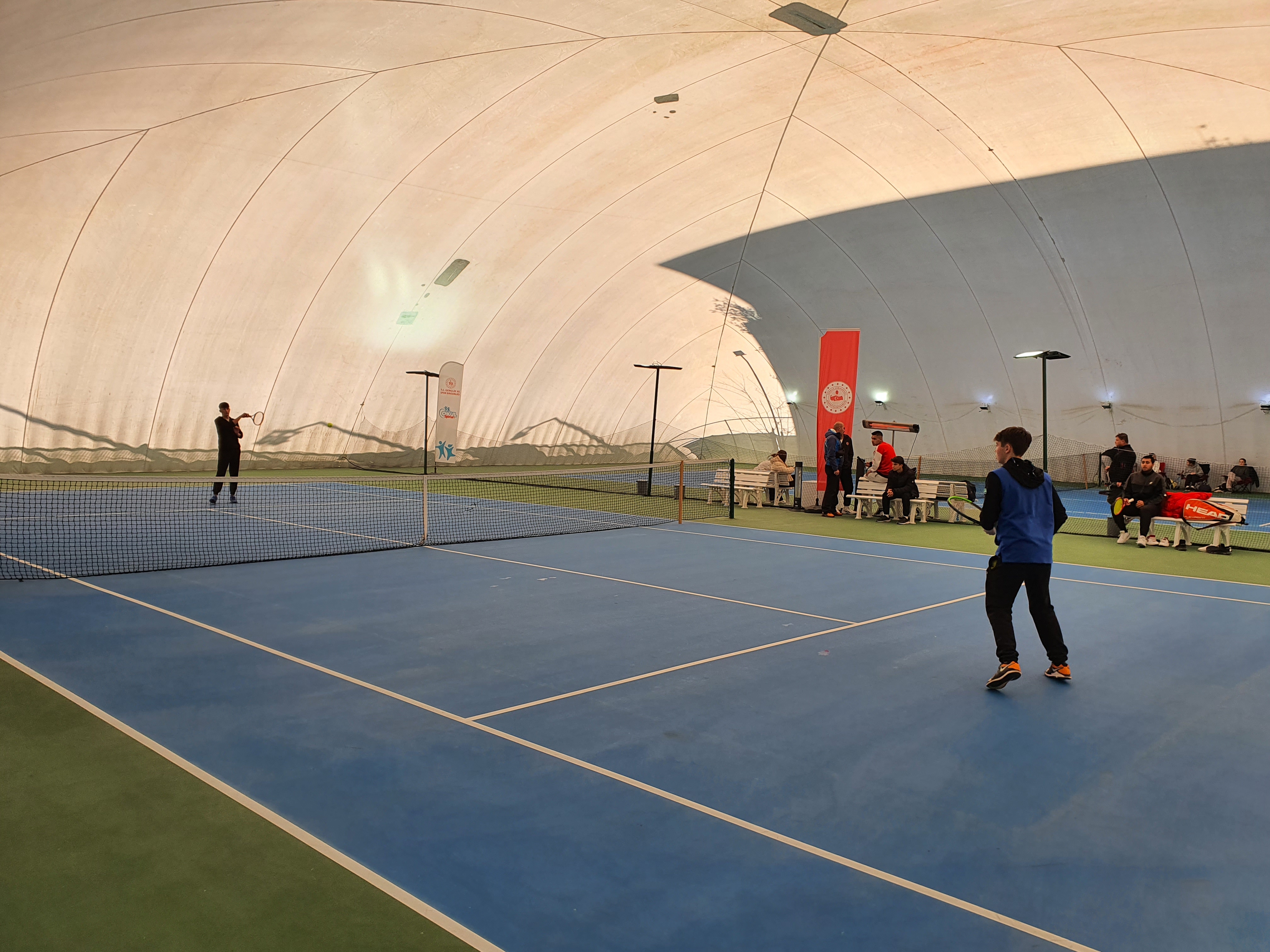 Okul Sporları Gençler Tenis Grup Müsabakaları Manisa'da Başladı (5)