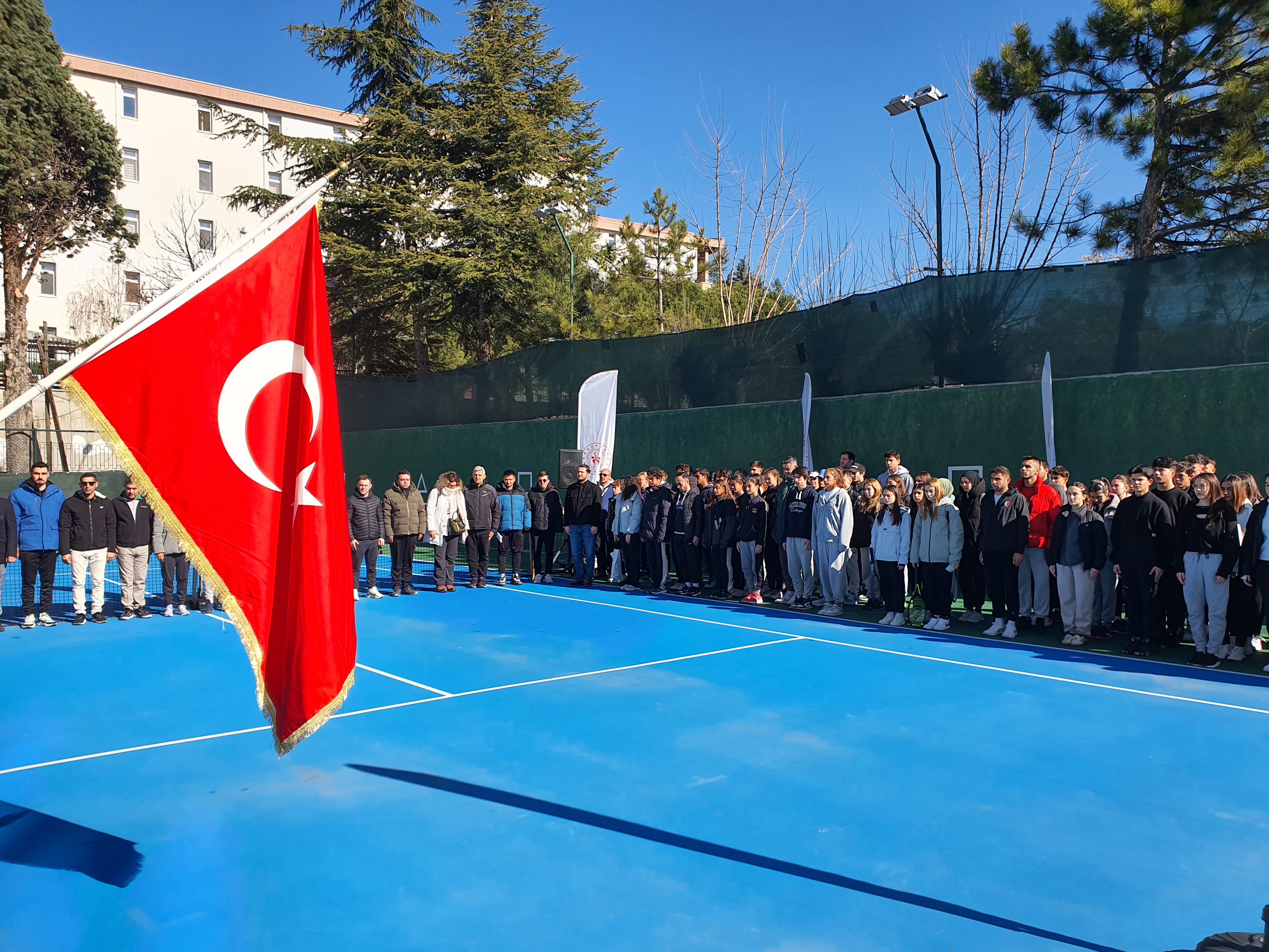 Okul Sporları Gençler Tenis Grup Müsabakaları Manisa'da Başladı