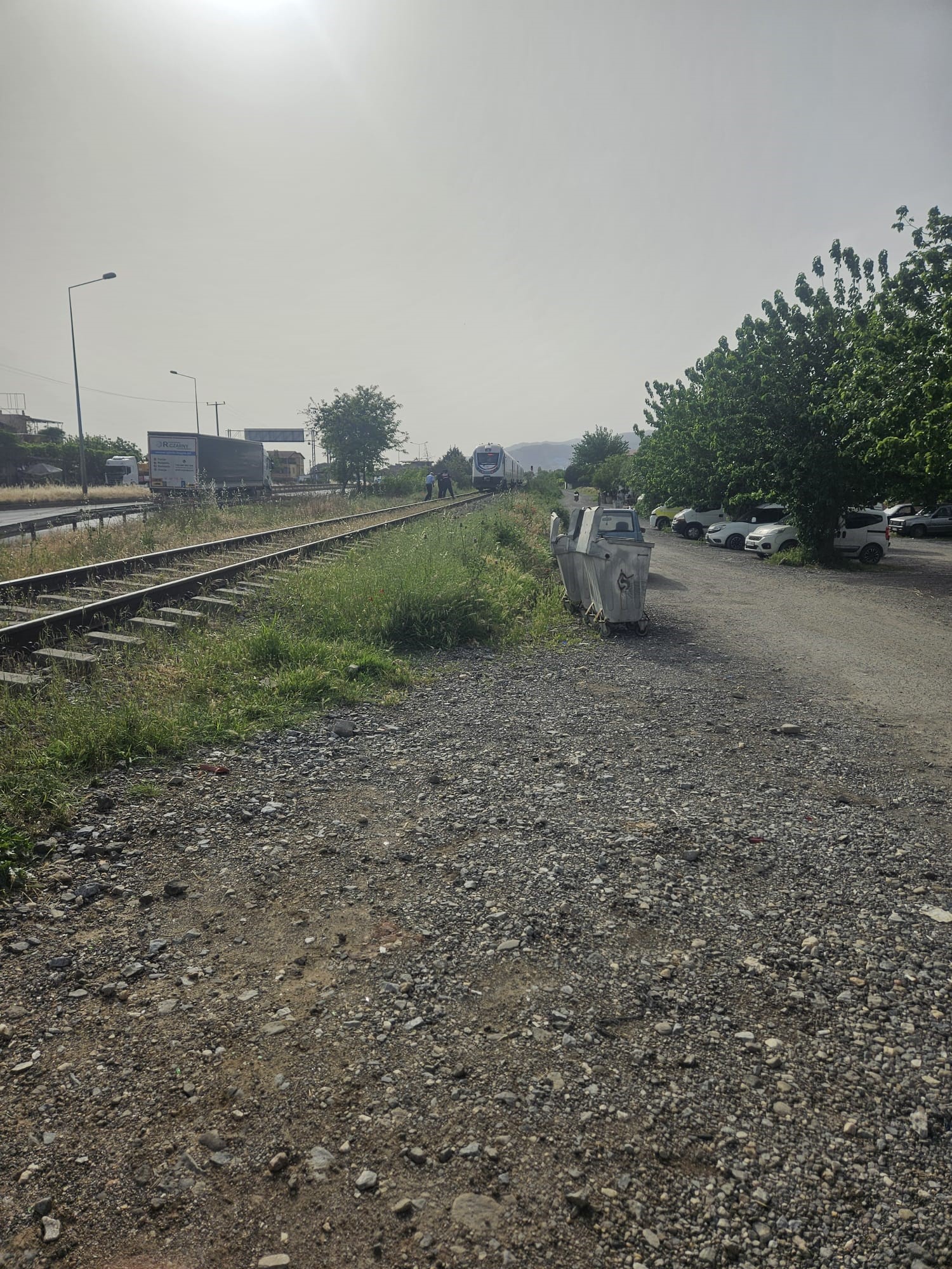 Tren Kazasında 1 Kişi Ağır Yaralandı (3)