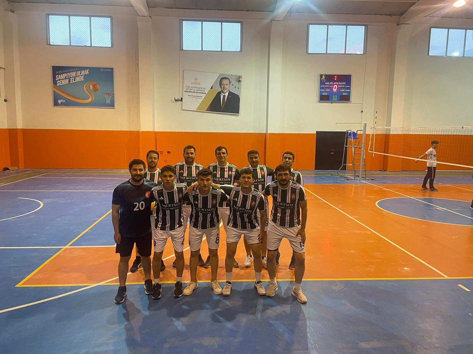 Sarıgöl'de Kaymakamlık Kupası Voleybol Turnuvası Başladı (1)
