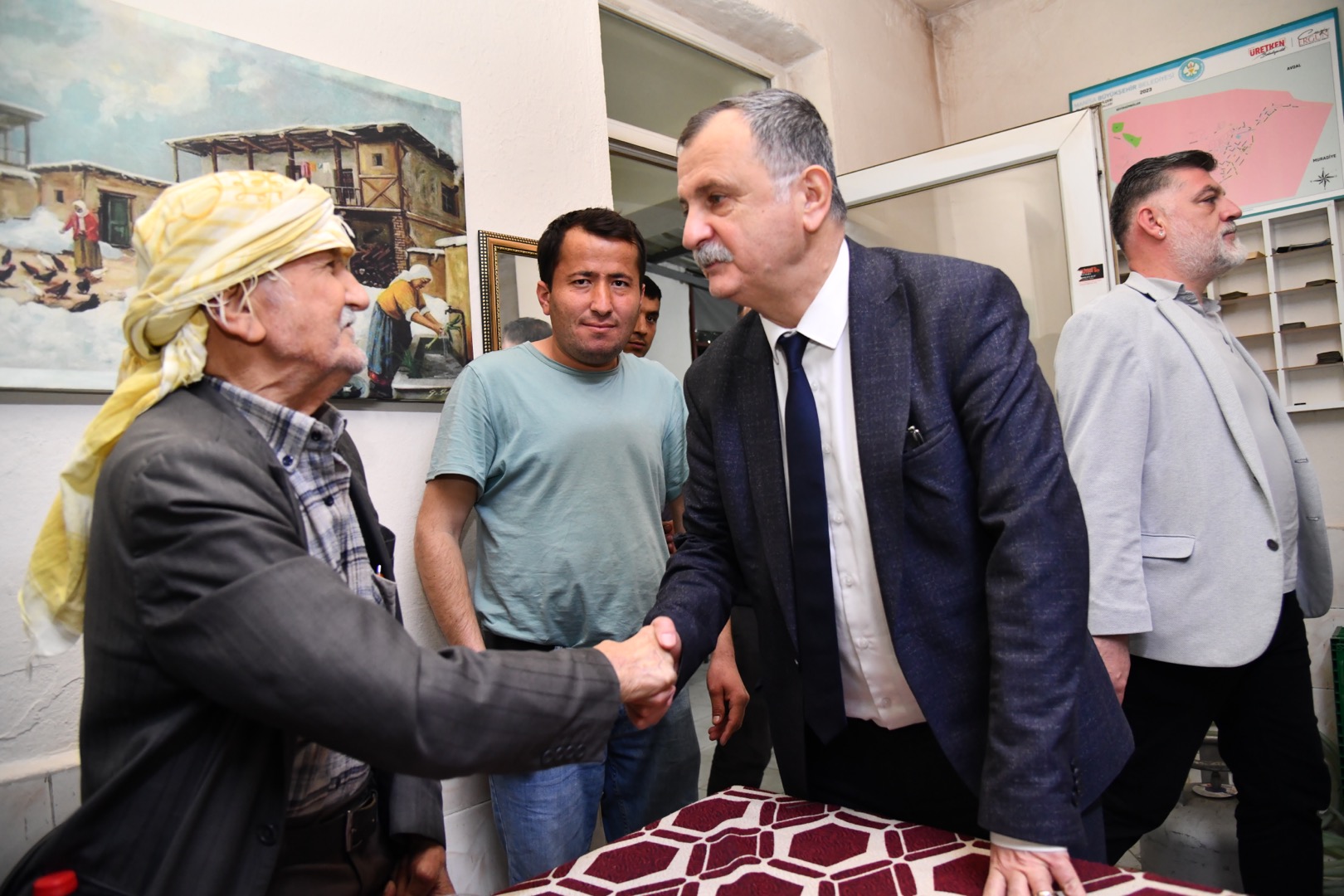 Başkan Balaban'dan Üçpınar'a Ve Yağcılar'a Teşekkür Ziyareti (2)