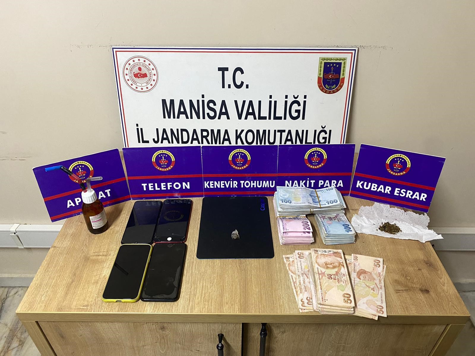 Manisa'da Uyuşturucu Operasyonu 33 Gözaltı (2)
