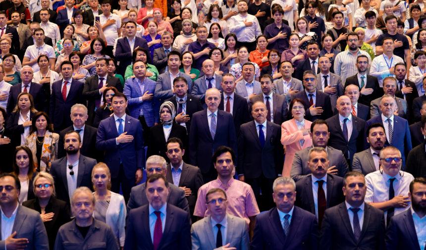 Tbmm Başkanı Kurtulmuş, Hoca Ahmet Yesevi Uluslararası Türk Kazak Üniversitesini Ziyaret Etti (1)