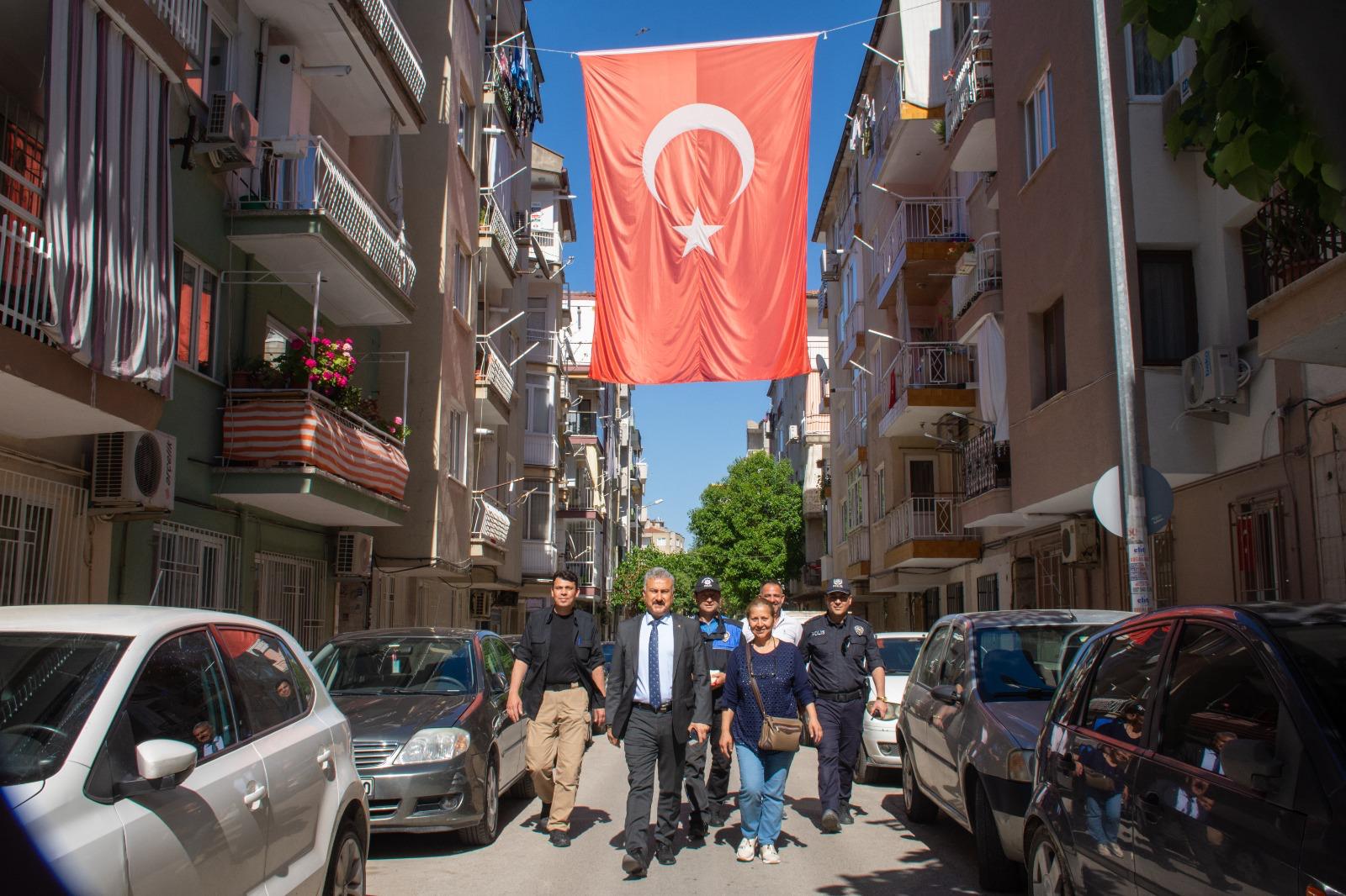Emniyet Müdürü Fahri Aktaş Mimar Sinan Mahallesi'nde Vatandaşlarla Buluştu (2)