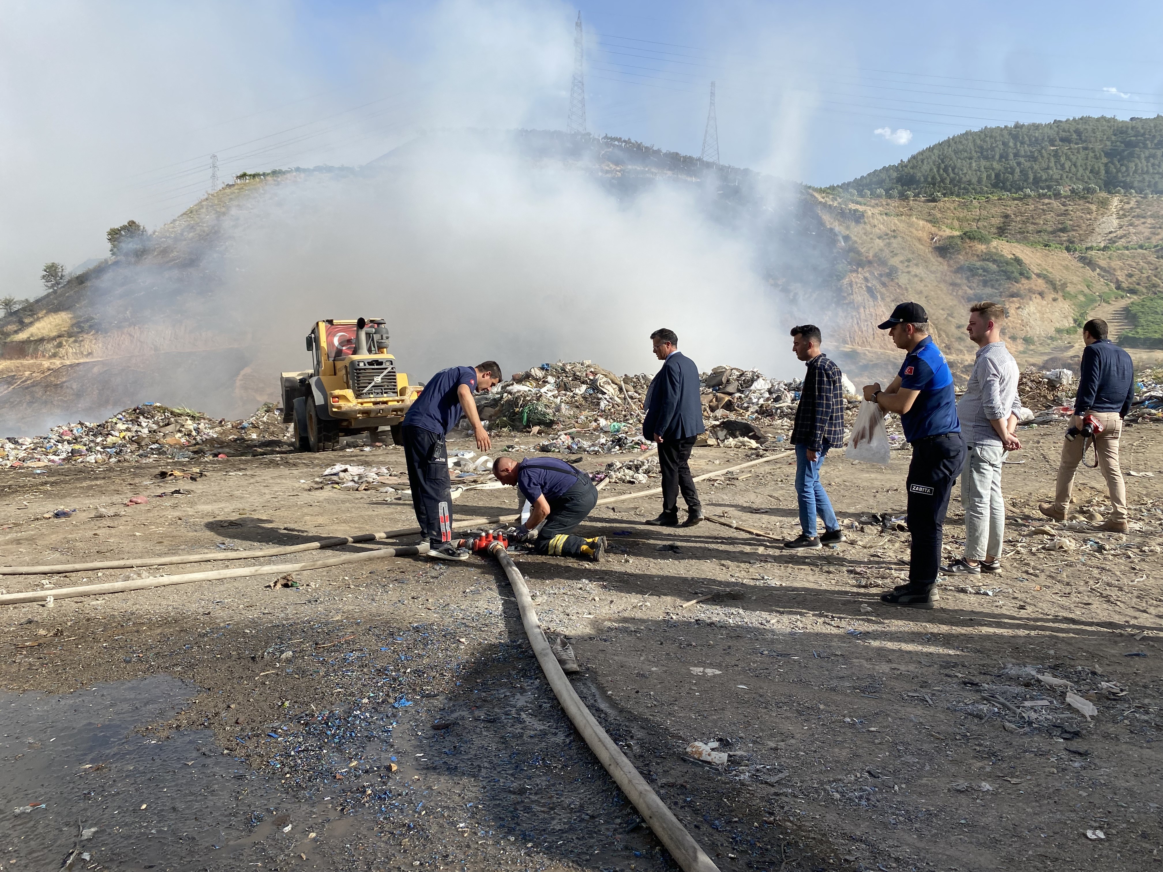 Alaşehir'de Makilik Yangını Kontrol Altına Alındı (1)