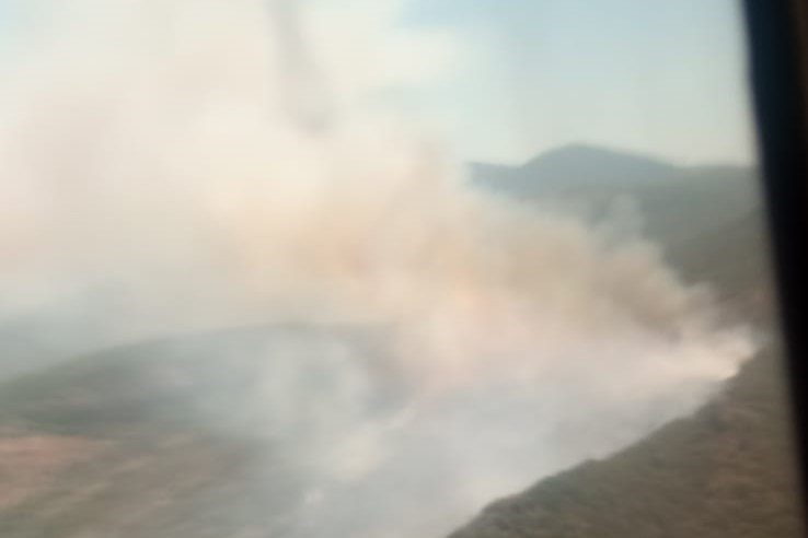 İzmir'de Yangın Yangını Kontrol Altına Alma Çalışmaları Sürüyor (2)