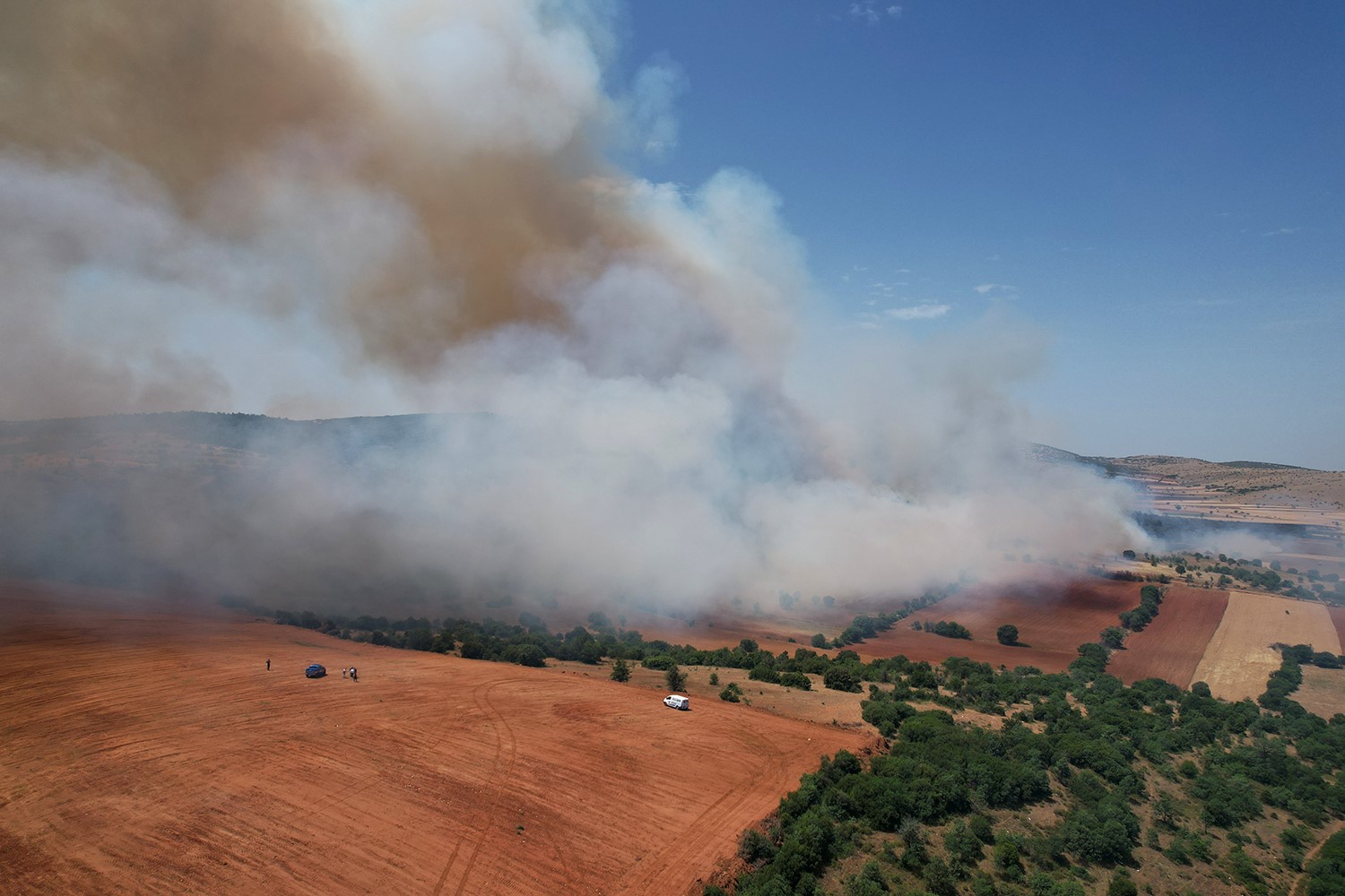 Kula’daki Orman Yangını Kontrol Altına Alındı (3)