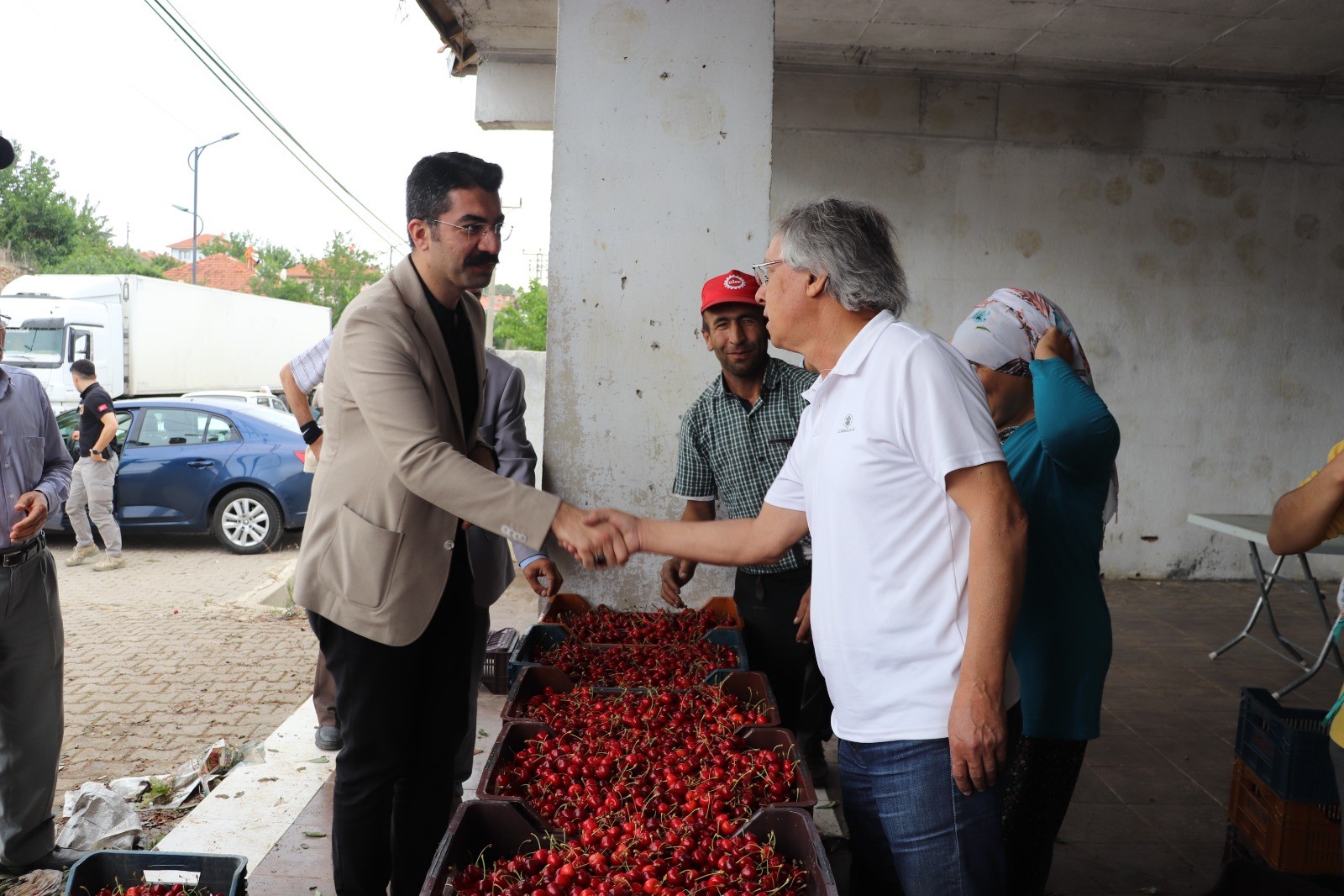 Selendi'de Hasadı Devam Eden Kiraz 50 Tl'ye Kadar Düştü (3)