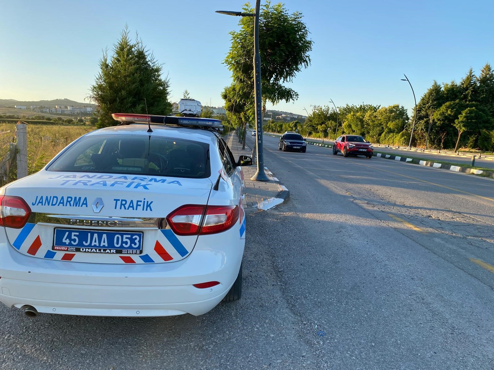 Manisa’da Jandarmadan Trafik Denetimi (3)