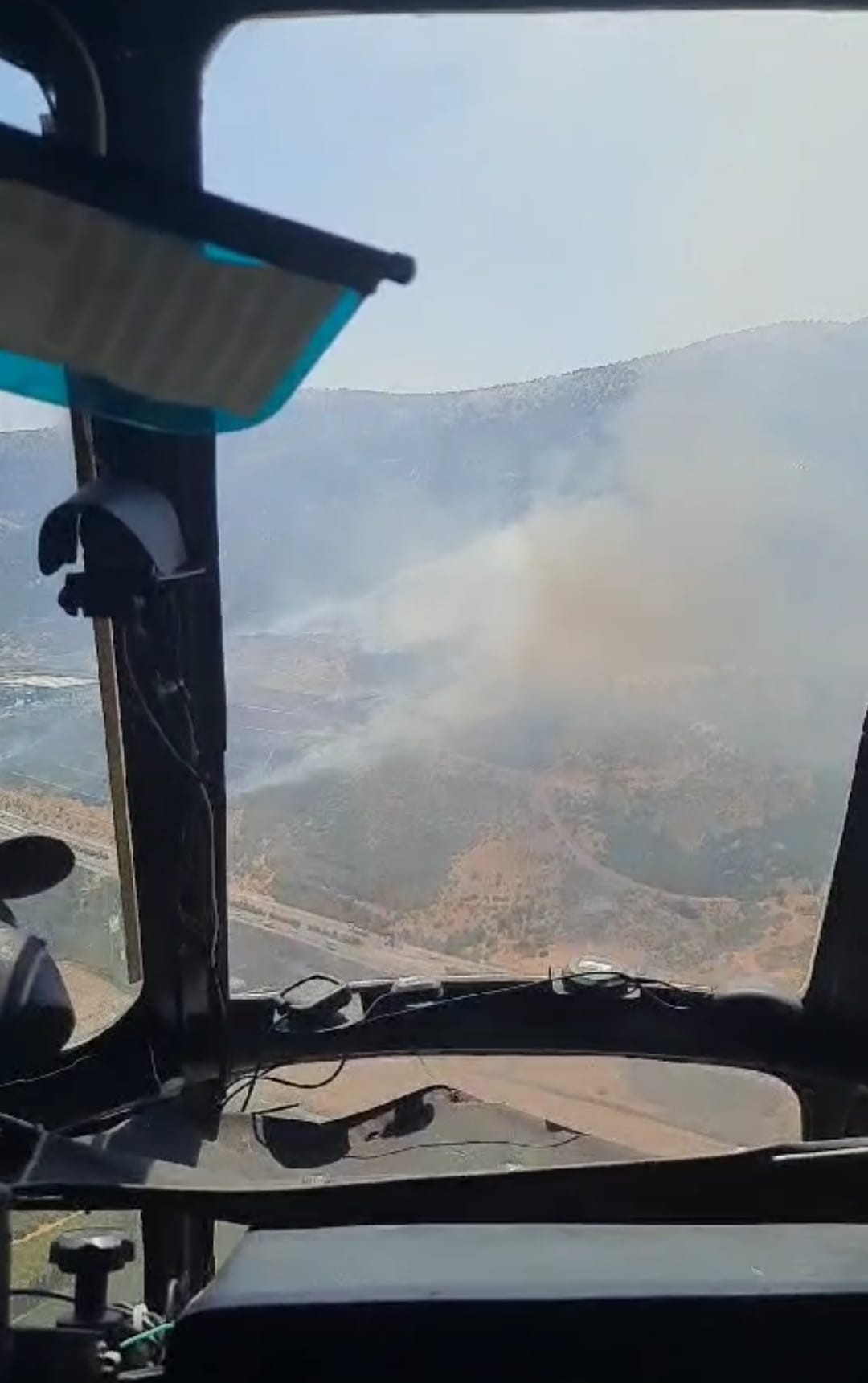 Selçuk’taki Orman Yangınına Havadan Ve Karadan Müdahale (3)