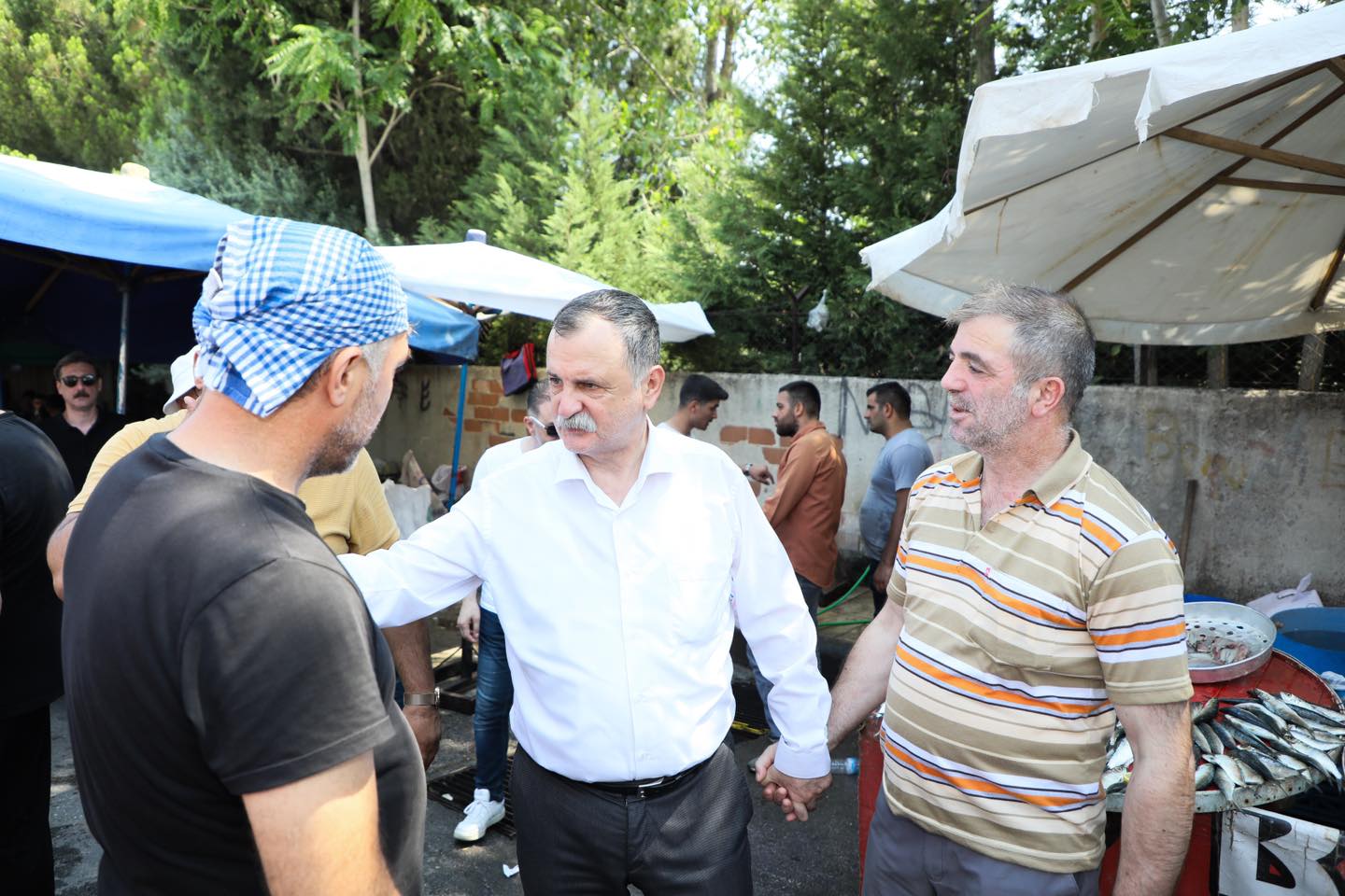 Başkan Balaban Horozköy Pazaryerini Ziyaret Etti (4)